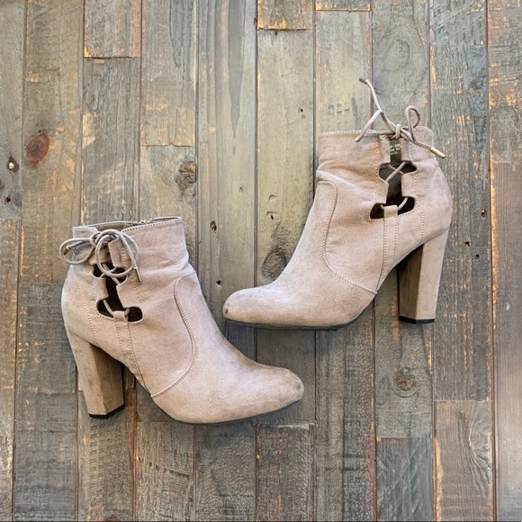BAMBOO Shoes - Heeled Booties